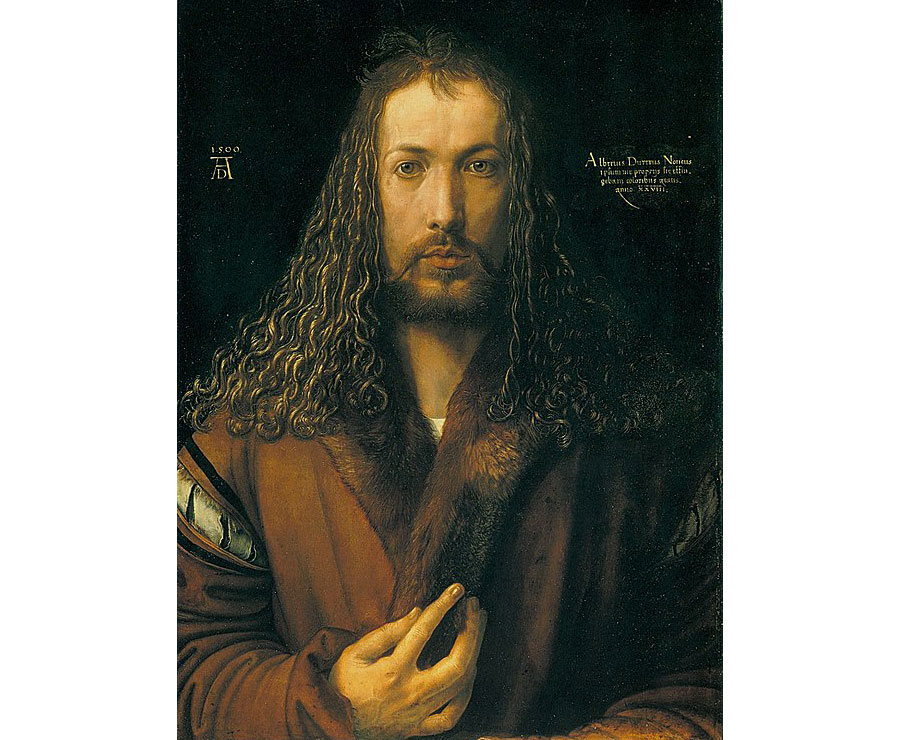 546px-Dürer_-_Selbstbildnis_im_Pelzrock_-_Alte_Pinakothek